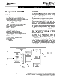 Click here to download X4323V8I Datasheet