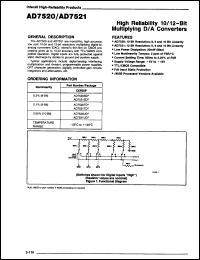 Click here to download AD7521UD/C Datasheet