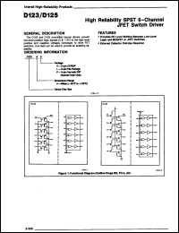 Click here to download D123MFD/883C Datasheet