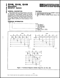 Click here to download G119MDD/883B Datasheet