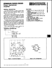 Click here to download ICH8530MKA/883C Datasheet