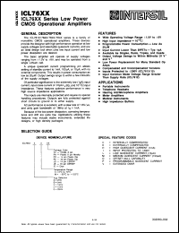 Click here to download ICL7615ACTY Datasheet