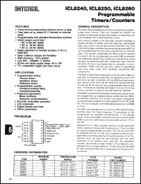 Click here to download ICL8260MDE/C Datasheet