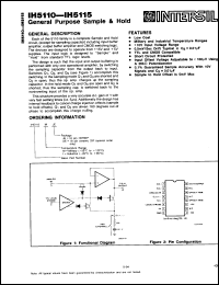 Click here to download IH5110MDE Datasheet