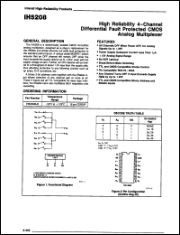 Click here to download IH5208IJE Datasheet