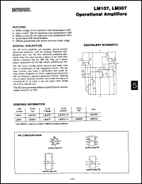 Click here to download LM107H/B Datasheet