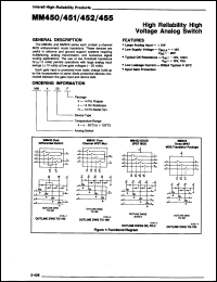 Click here to download MM450F/C Datasheet