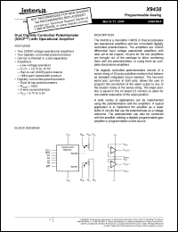Click here to download X9438YV24I-2.7 Datasheet