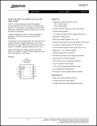 Click here to download ISL9011IRGCZ Datasheet