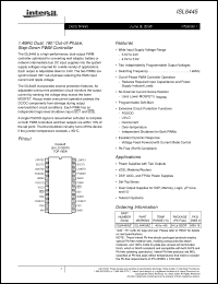 Click here to download ISL6445 Datasheet