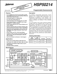 Click here to download HSP50214VI Datasheet