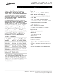 Click here to download ISL28273INEVAL1Z Datasheet