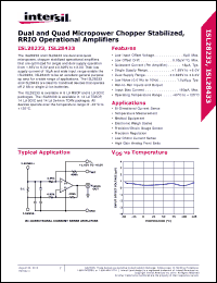 Click here to download ISL28433FBZ Datasheet