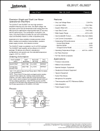 Click here to download ISL28127FBZ Datasheet