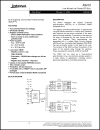 Click here to download X9410_06 Datasheet