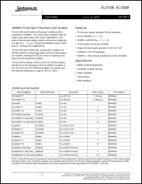 Click here to download EL5108ISZ-T7 Datasheet