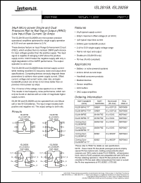 Click here to download ISL28258FUZ-T7 Datasheet