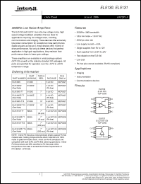 Click here to download EL5130_06 Datasheet