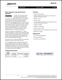 Click here to download EL6119CL-T13 Datasheet