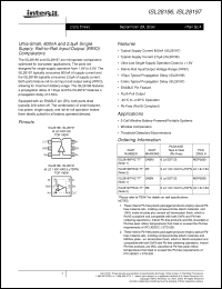 Click here to download ISL28197FRUZ-T7 Datasheet