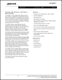 Click here to download ISL99201IIDZ-TK Datasheet