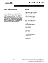 Click here to download EL5100ISZ Datasheet