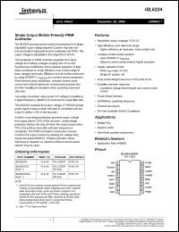 Click here to download ISL6224CAZ-T Datasheet