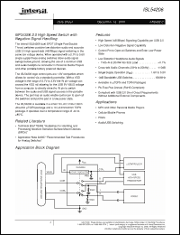 Click here to download ISL54206IRZ-T Datasheet