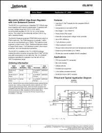 Click here to download ISL8010IUZ Datasheet