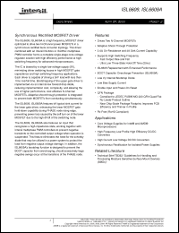 Click here to download ISL6609ACBZ Datasheet