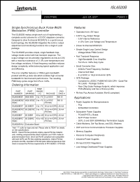 Click here to download ISL6520BIRZ Datasheet