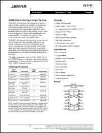 Click here to download EL5412IRZ-T7 Datasheet