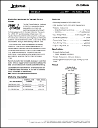 Click here to download 5962R0052001QVC Datasheet