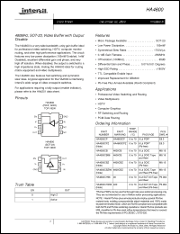 Click here to download HA4600CBZ96 Datasheet