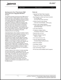 Click here to download ISL6567EVAL1 Datasheet