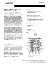 Click here to download ISL59451IRZ-T7 Datasheet