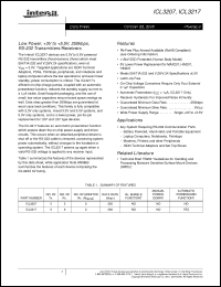 Click here to download ICL3217IBZ Datasheet