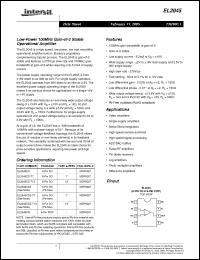 Click here to download EL2045CSZ-T7 Datasheet