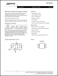 Click here to download ISL55013IEZ-T7 Datasheet