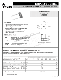 Click here to download KBPC810 Datasheet