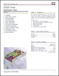 Click here to download JPS250PS48 Datasheet