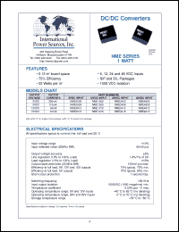 Click here to download NME2409D Datasheet