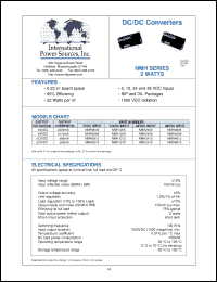 Click here to download NMH4805S Datasheet