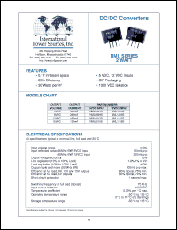 Click here to download NML0512S Datasheet