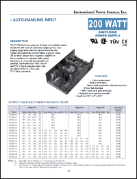 Click here to download PU200-16C Datasheet