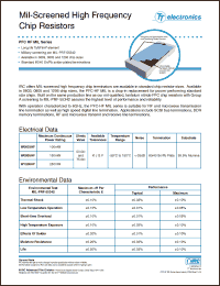 Click here to download PFC-W0603HF-06-50R0-G Datasheet