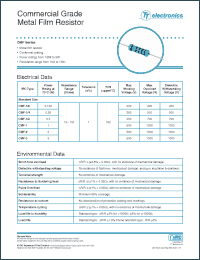 Click here to download CMF-251R0JLFTR Datasheet