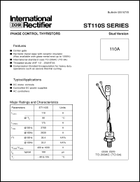 Click here to download ST110S04P1 Datasheet