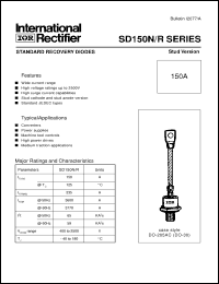 Click here to download SD150R25MSC Datasheet