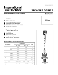 Click here to download SD600R16PTC Datasheet